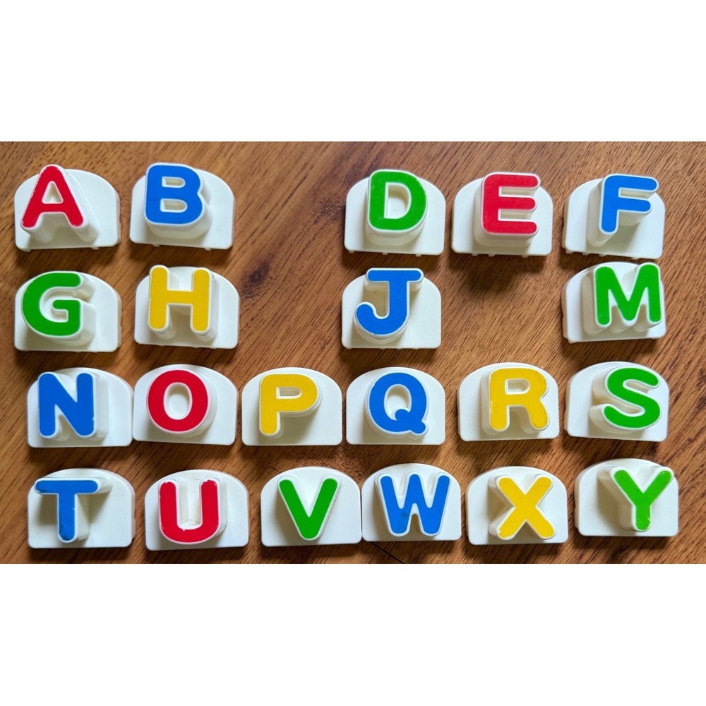Leapfrog Magnetic Letter Replacement Lot of 21 Fridge Phonics ABC Letter Factory